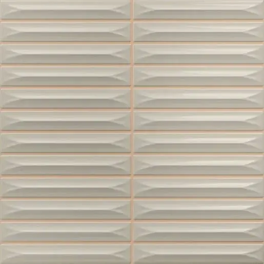 Obklad Vilar Albaro Arrow greige 20x20 cm reliéfna ARROW151GRE