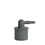 Hadicová prípojka k práčke DN50 Plast Brno sivá UZ50RU0