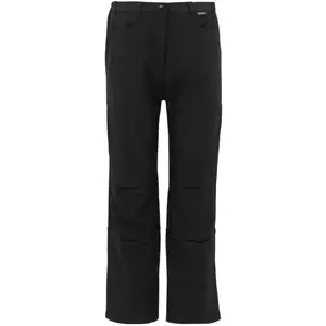 REGATTA OUTDOORS SOFTSHELL TROUSERS JR Dětské kalhoty, černá, velikost 5-6Y