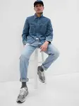 GAP Džínsy pre mužov  straight Flex 598134-00 Veľkosť: 34/30