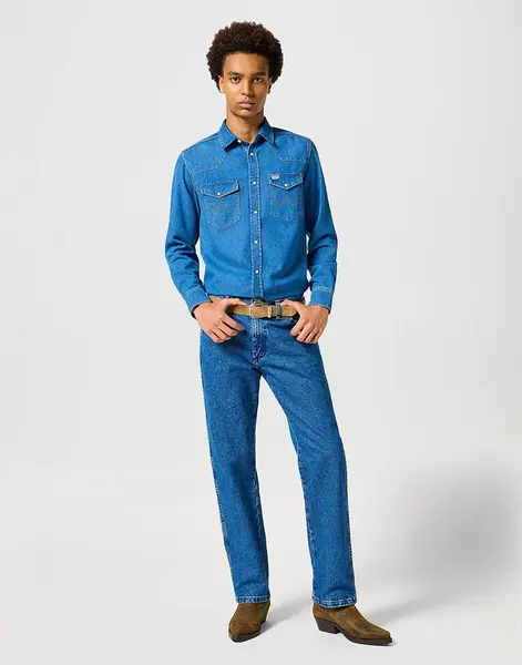 WRANGLER Pánske džínsy  13MWZ STONEWASHED 112358496 Veľkosť: 38/34