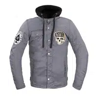 Pánská bunda W-TEC Black Heart Garage Built Jacket tmavě šedá XL