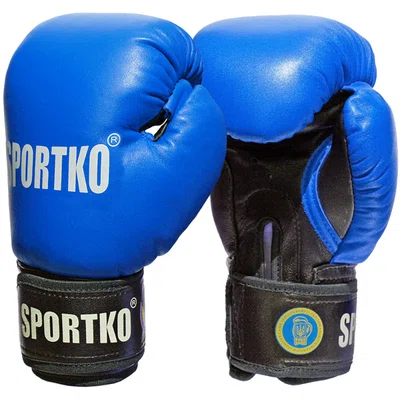 Boxerské rukavice SportKO PK1 modrá 12oz