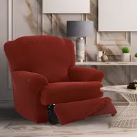 Super strečové potahy NIAGARA cihlová relaxační křeslo ( š.70 - 90 cm)