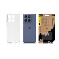 Zadní kryt Tactical TPU pro Motorola Edge 60 Fusion, transparentní