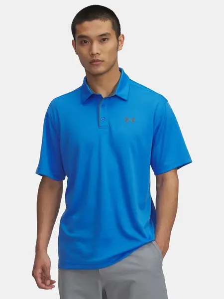 Pánské tričko Under Armour Tech Polo-BLU - Pánské