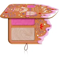 NYX Professional Makeup Gingerbaddie Land Buttermelt paletka rozjasňovačov a líceniek odtieň Light/Medium 1 ks