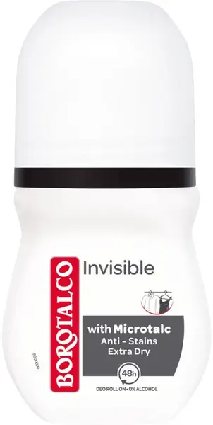 BOROTALCO Invisible kuličkový deodorant 50 ml