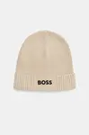 Čepice s vlnou BOSS Green Asic_Beanie-X