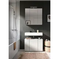 MID.YOU KOUPELNA bílá, vysoce lesklá bílá