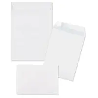 250 x Zásilkové obálky B4, 250x353mm, samolepicí s krycím proužkem, bílé