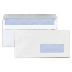 1000 x Dopisní obálky C6, 114x162mm, samolepicí, bez okénka, bílé