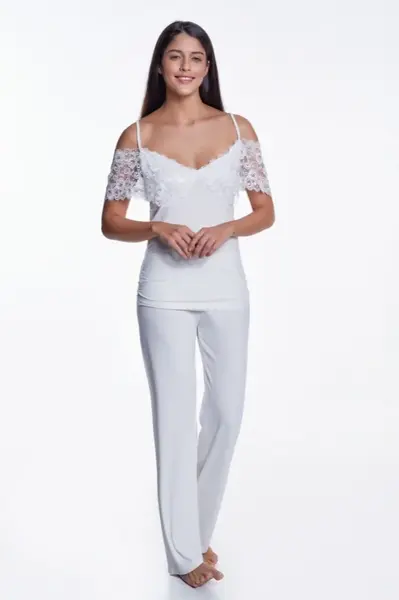 Luisa Moretti Dámske bambusové pyžamo NELA