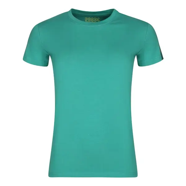 Zelené dámske basic tričko NAX DELENA