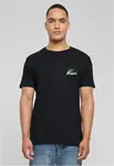 Men's T-shirt Miami Palm Tree EMB black