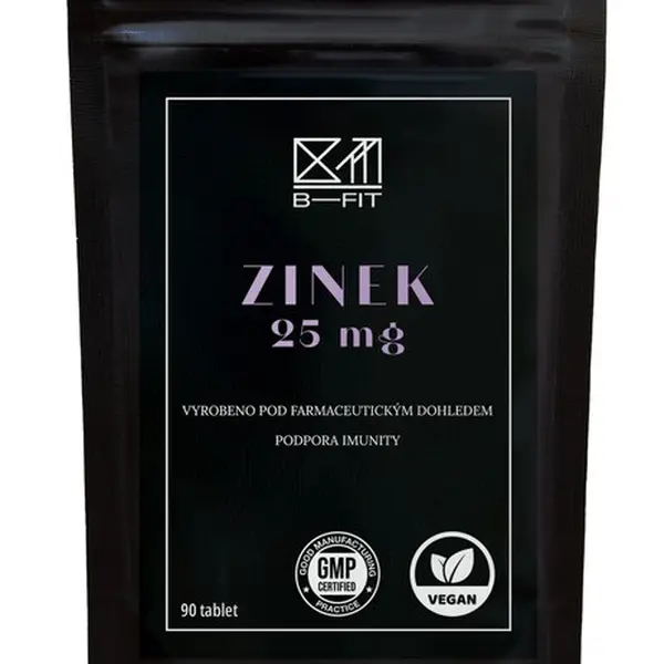 B-Fit Club Zinek 25 mg 90 tablet