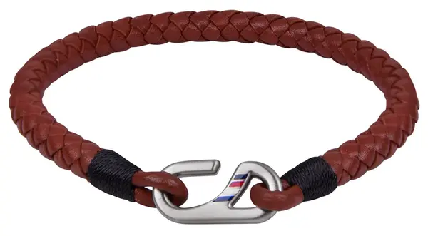 Tommy Hilfiger Pánský kožený náramek TH2790024