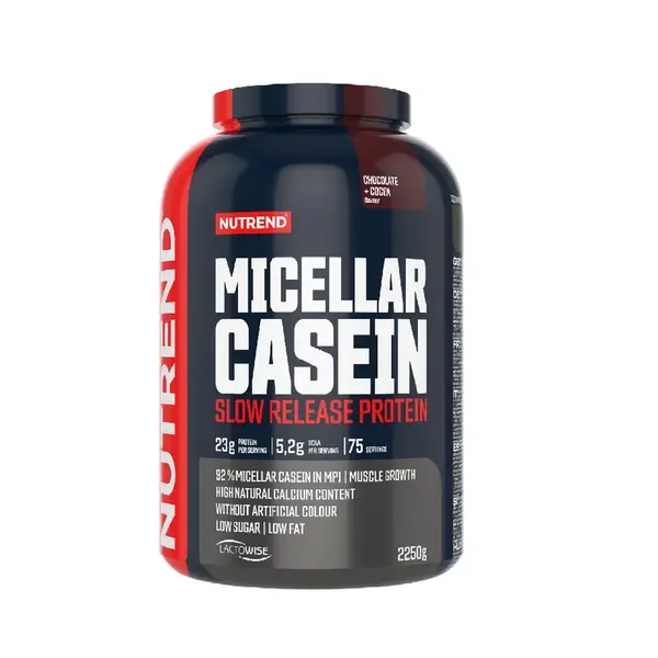 Nutrend Micellar Casein čokoláda + kakao 2250 g