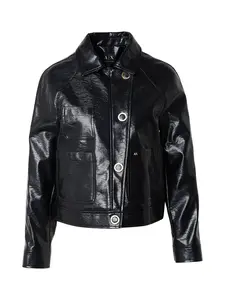 ARMANI EXCHANGE Prechodná bunda  čierna