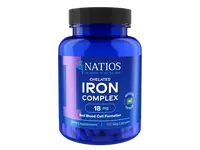 NATIOS Iron Chelated Complex, Železo bisglycinát, 18 mg 90 kapslí