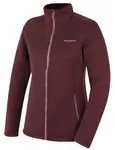 Husky Akra L S, dark bordo Dámský svetr na zip