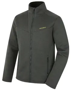 Husky Akra M M, dark khaki Pánský svetr na zip