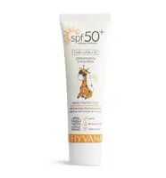 Dhyvana Přírodní minerální opalovací krém pro děti SPF50 50 ml