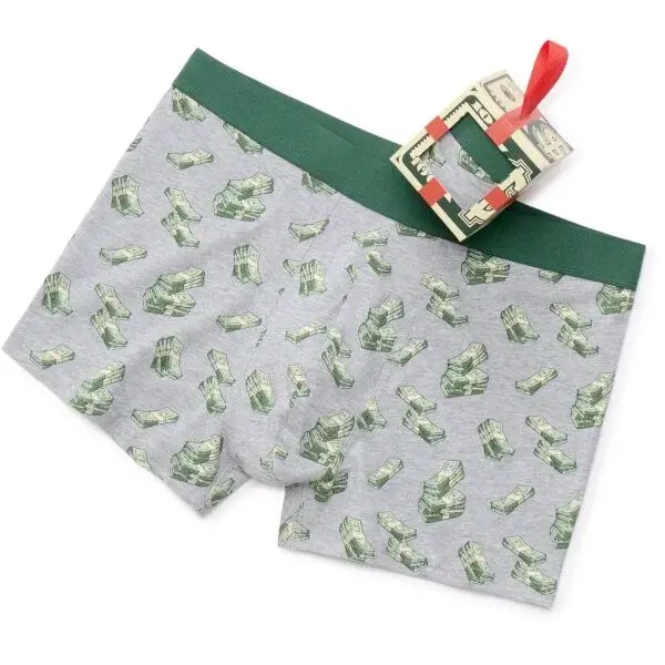 CELIO XMIBODOLAR Pánské boxerky v dárkovém balení, šedá, velikost