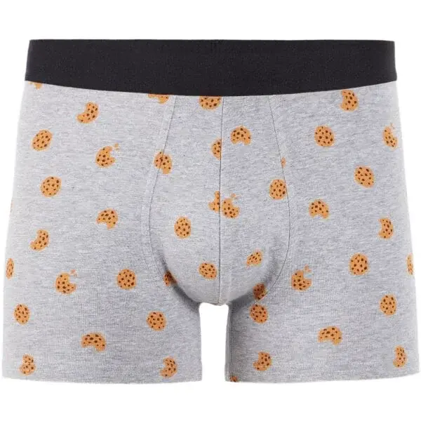 CELIO XMIBOCOOKI Pánské boxerky v dárkovém balení, šedá, velikost