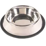 Jollypaw Miska z ušľachtilej ocele s gumeným krúžkom 0,7 l priemer 21 cm