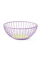 Koš na ovoce Octaevo Iris 27 x 26 x 10,5 cm fialová barva