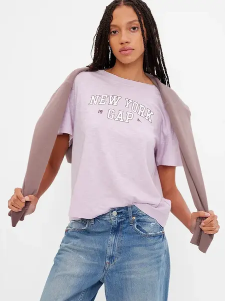 Tričko organic s logem GAP - Dámské