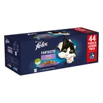 PURINA Kapsičky pre mačky Felix Fantastic hovädzie, kura, losos, tuniak 44 x 85g