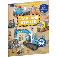 ELLA & MAX STAVEBNÉ STROJE Môj prvý samolepkový zošit, mix, veľkosť