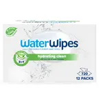 12x WATERWIPES Ubrousky vlhčené Hydrating clean bez obsahu plastů 60 ks ( 720 ks )