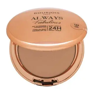 Bourjois Always Fabulous SPF 20 Powder Foundation pudrový make-up s matujícím účinkem 125 7 g