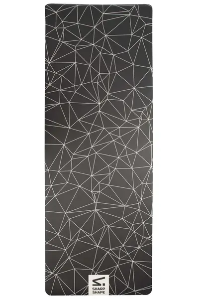 SharpShape Podložka na jógu PU SPACETIME černá