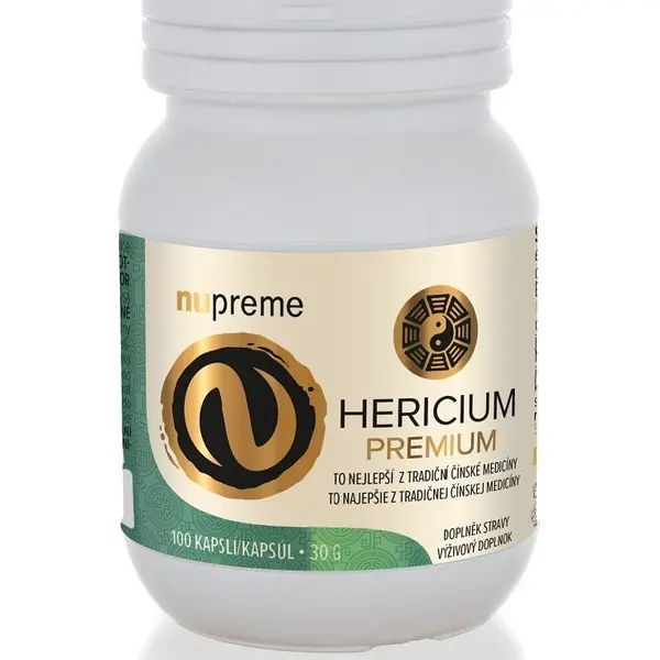 Nupreme Hericium extrakt 100 kapslí