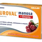 Uroval MANOSA + enzymy 30 tablet