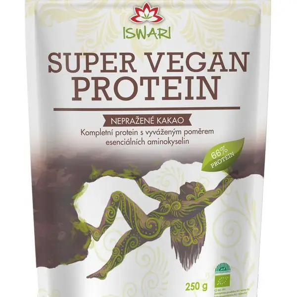 Iswari BIO Super Vegan Protein kakao 250 g