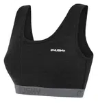 Husky Mebra L L, black Merino termoprádlo Podprsenka