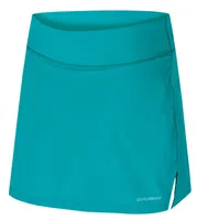 Husky Flamy L XS, turquiose Dámská funkční sukně se šortkami
