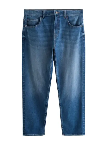 Next Džínsy  modrá denim