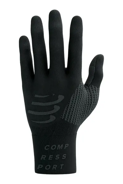 Rukavice Compressport 3D Thermo černá barva, XGLU884