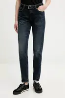 Dětské rifle Tommy Jeans dámské, tmavomodrá barva, DW0DW21516