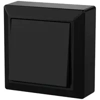 Zvončekový spínač N/T GAO black 20463