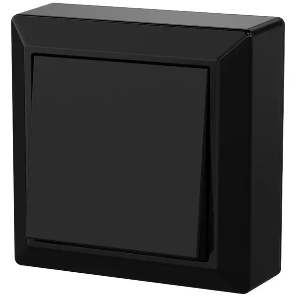 Zvončekový spínač N/T GAO black 20463