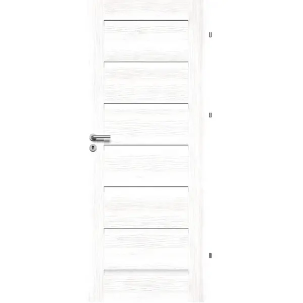 Dvere vnútorné Torino 7*7 80P Brest Škandinávsky 318a