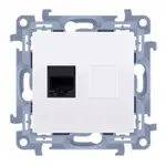 Jednoduchá počítačová zásuvka C51.01/11