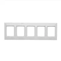 DR5/11 Päťnásobný rám biely